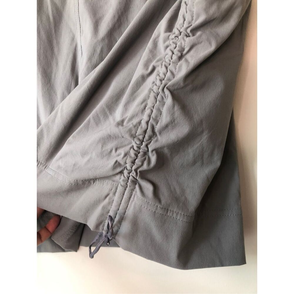 Columbia Omni-Shield Skort L light gray cinched side athleisure outdoor athletic - Picture 7 of 11